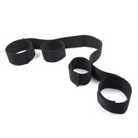 Фіксатори для рук і ніг С0176С2, нейлонові, універсальні, чорні