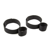 Фіксатори для рук і стегон С0463С1, нейлонові, універсальні, чорні