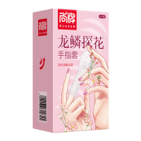 ELASUN ribbed condom for petting, 1 pcs.