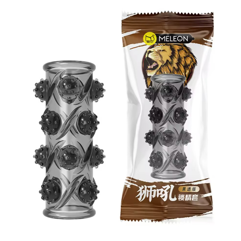 MELEON Lion Textured Stimulation Sleeve