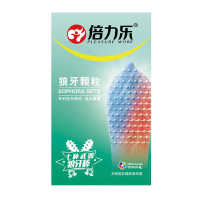 Ribbed Condoms BEILILE Cooling and Warming Effect, 10 pcs.
